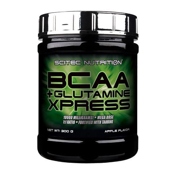 Амінокислоти Scitec Nutrition BCAA + Glutamine Xpress 300 г Лайм (10097-01)