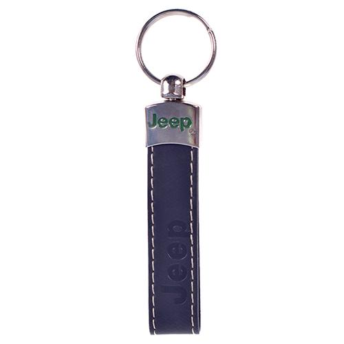 Брелок длинный с кожзаменителя Jeep (00000031277)