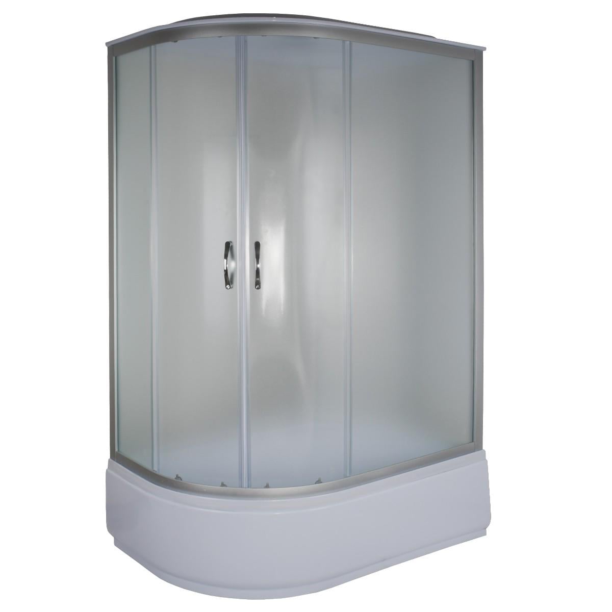 Душевой бокс Bravo OBRA 215x120x80 полукруглый стекло 4 мм (GSR-000029095)