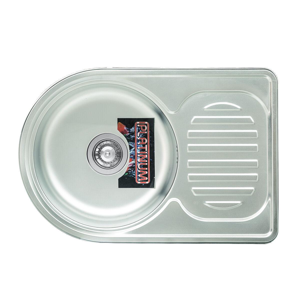 Кухонная мойка из нержавеющей стали Platinum Декор 0,8/180 (6745)