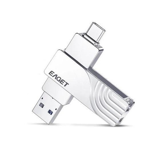 Флешка Eaget 1TB 2в1 Type-C/USB 3.2 - фото 1