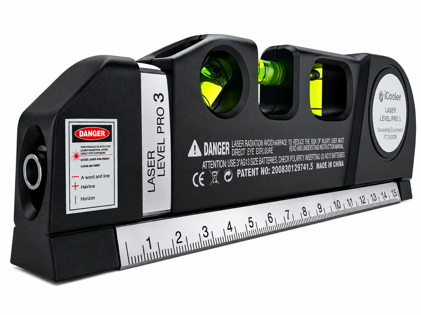 Лазерный уровень с рулеткой Laser Levelpro 3 (1003-072-00)