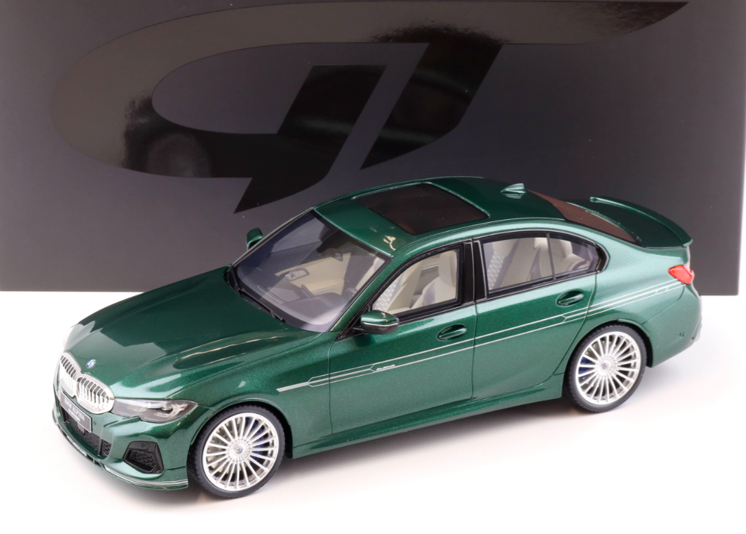 Модель автомобіля 1:18 GT Spirit BMW Alpina B3 Biturbo Green Metallic (GT912) - фото 2