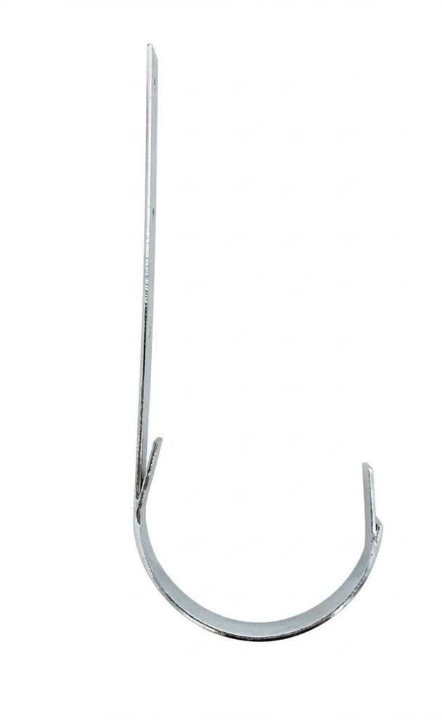 Кронштейн желоба металл оцинкованный Ф 130/2 мм (ОЦ 130)