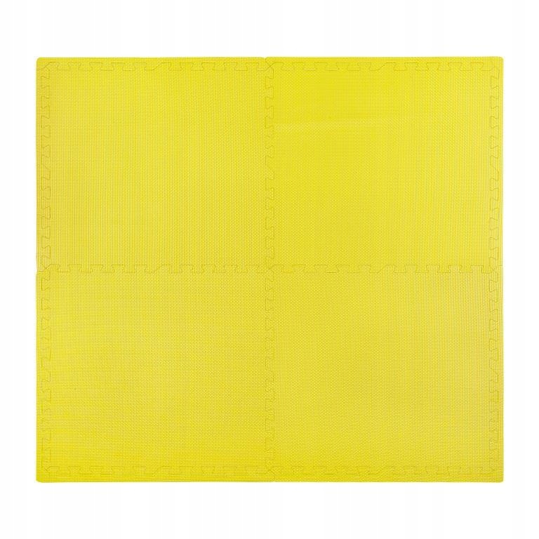 Мат-пазл 4fizjo Mat Puzzle EVA 120x120x1 cм 4FJ0076 Yellow - фото 2