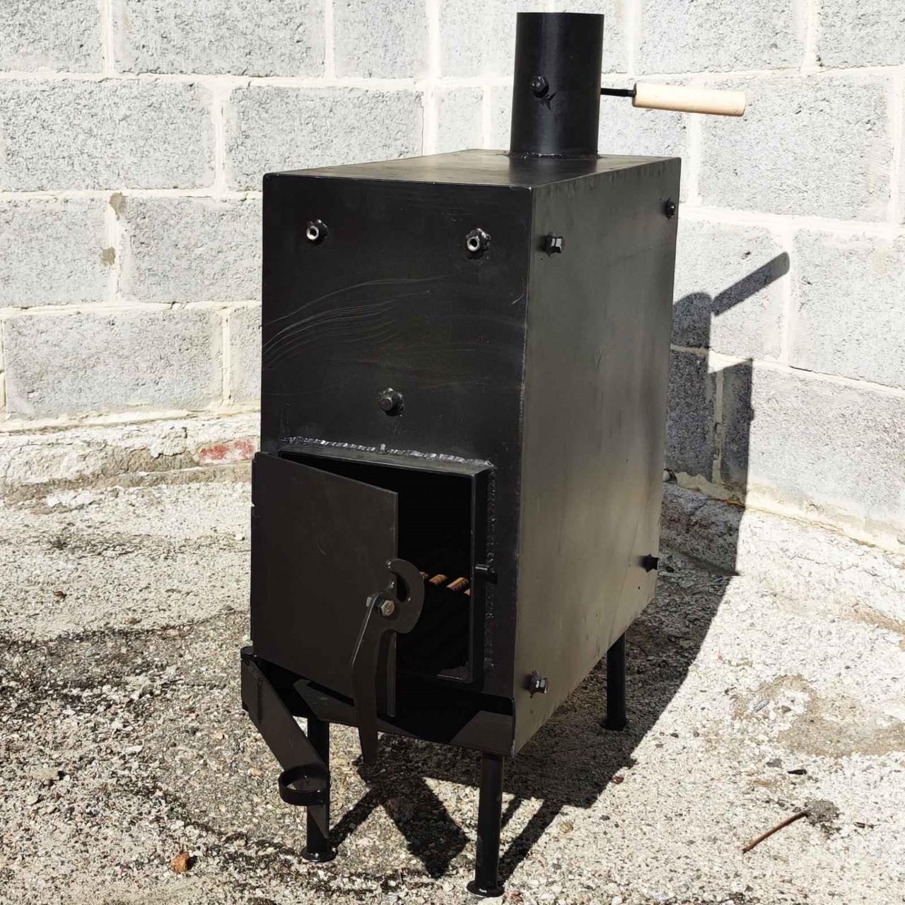 Буржуйка Троян фарбована (2616442718)