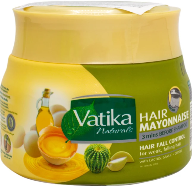 Маска-майонез для волос Dabur Vatika Против выпадения 500 мл (32124485)