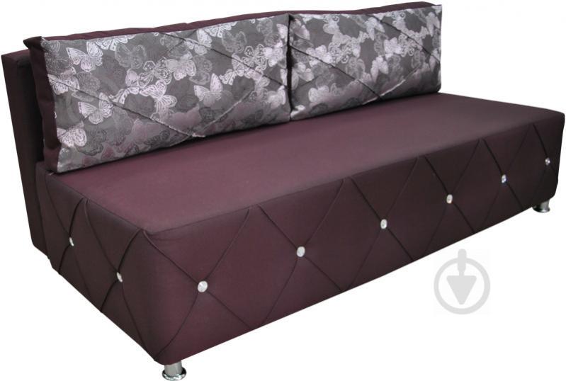 Диван Ribeka Флинт "С" со стразами Темно-серый (16D03)