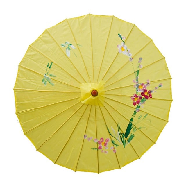 Зонт декоративный 50х82 см Желтый (А1571)