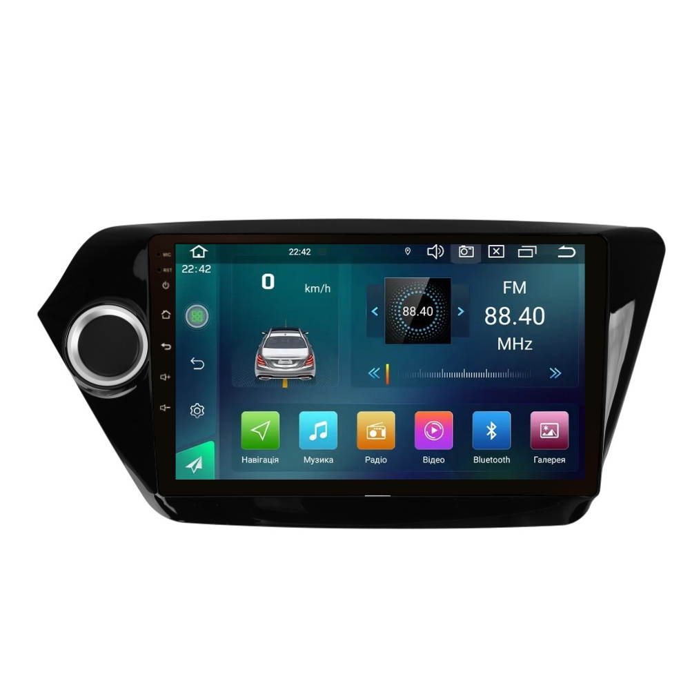 Магнитола штатная Cyclone C9-007 DSP Carplay 4/64 GB 4G для Kia Rio 2011-2017 г. (AR-81217)