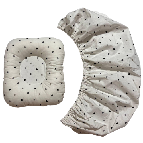 Простирадло та ортопедична подушка в дитячу коляску (78464)