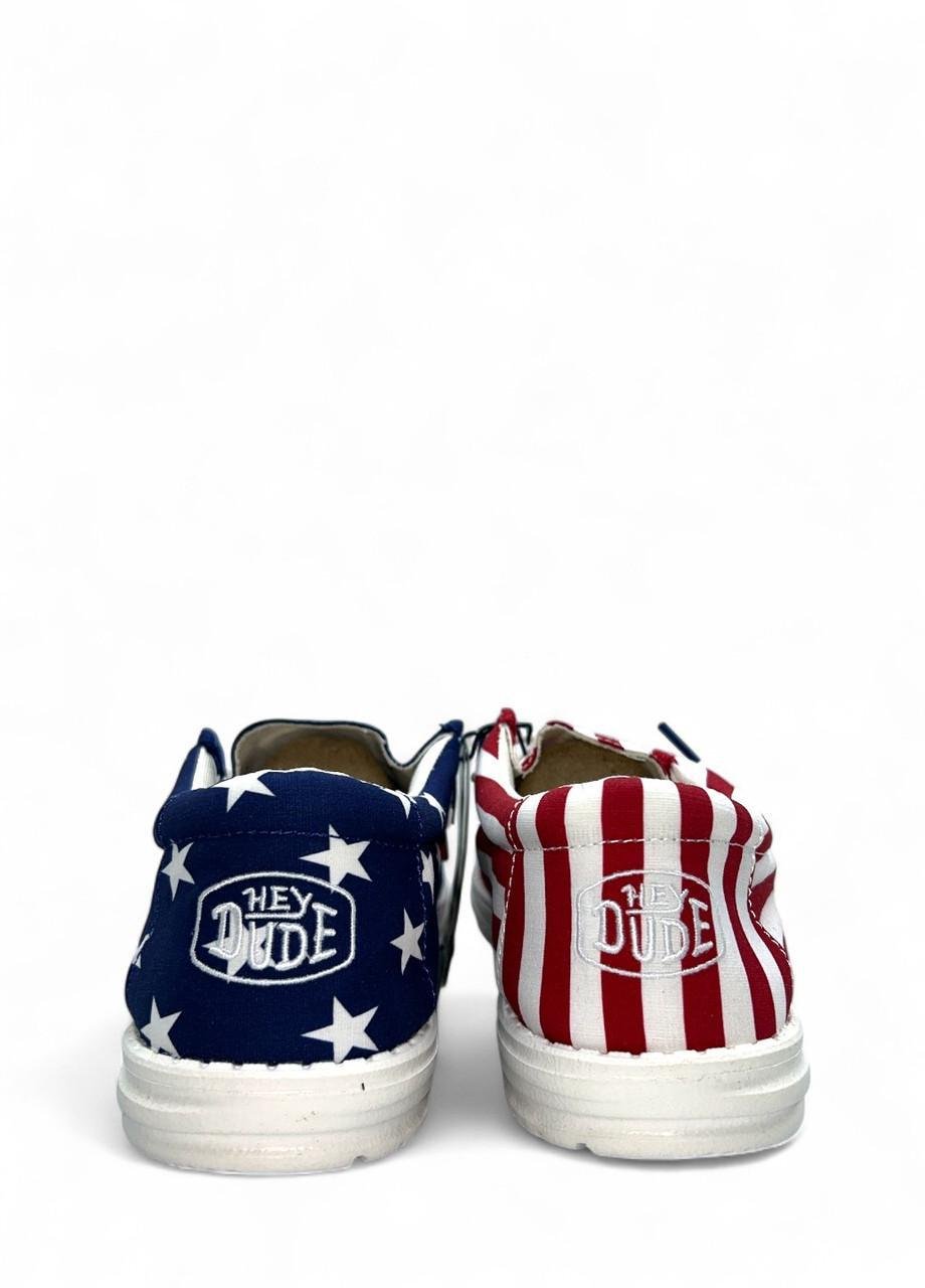 Чоловічі мокасини Hey Dude Wally Patriotic Merican Flag р. 43 28,2 Американський прапор (2785109853) - фото 5 Чоловічі мокасини Hey Dude Wally Patriotic Merican Flag р. 43 28,2 Американський прапор (2785109853) - фото 5