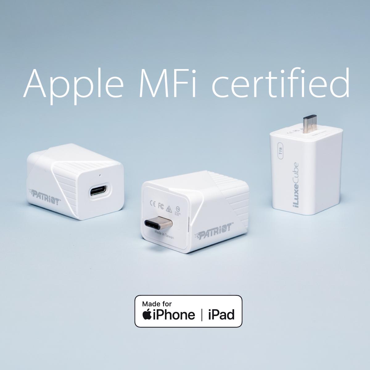 Карта пам'яті Auto Backup Patriot iLuxe Cube C 512GB USB 3.2 Gen 1 Type-C (PI512GCUW30C) - фото 6