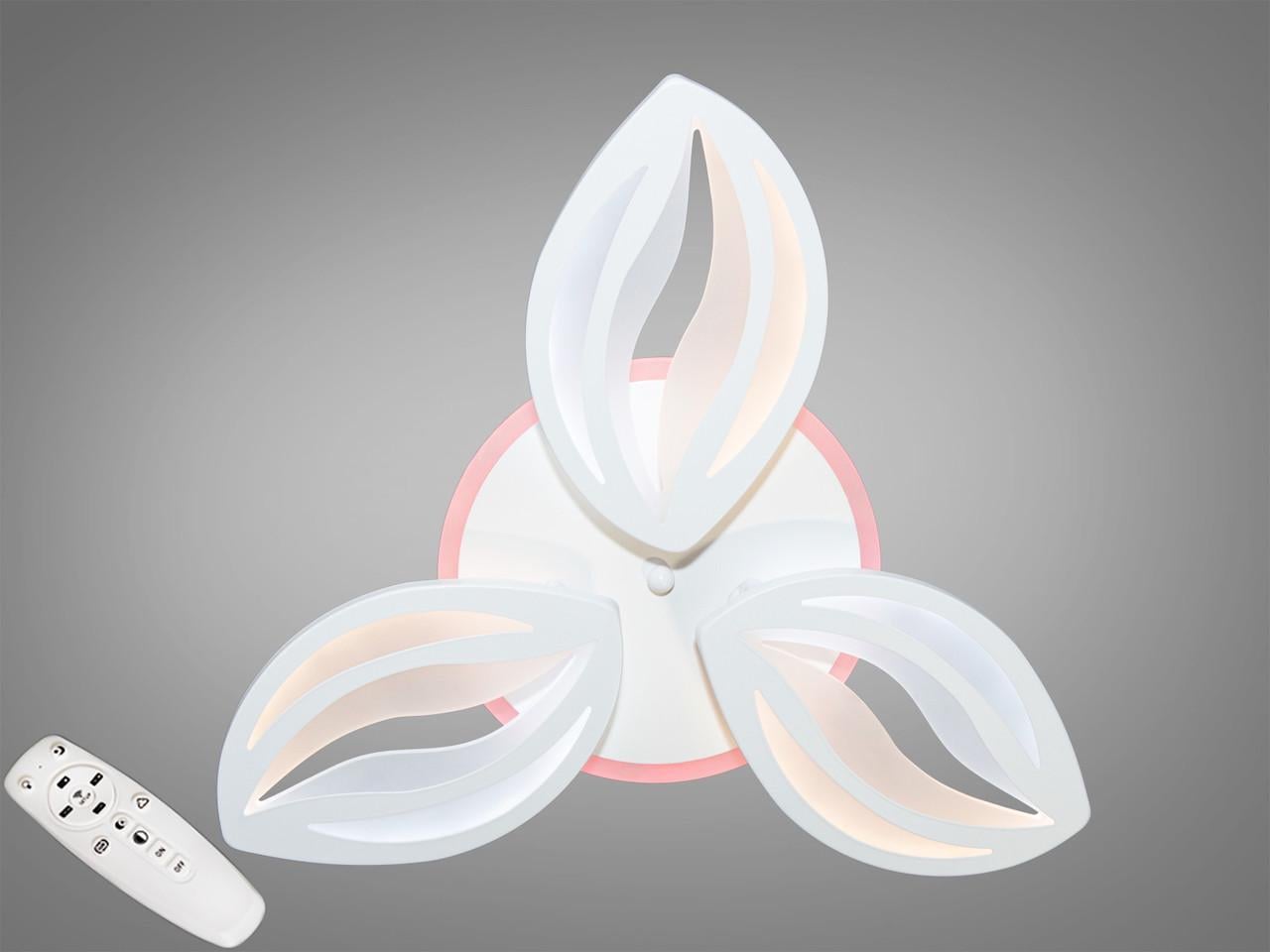 Люстра потолочная с диммером LED 8092/3WH 3col dim (2437593436)