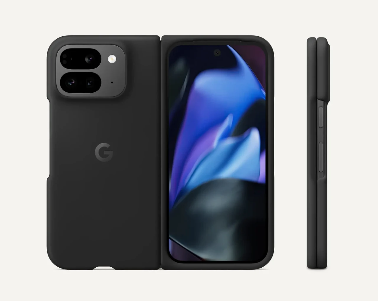 Оригинальный чехол Google Pixel 9 Pro Fold Obsidian GA05513 - фото 4