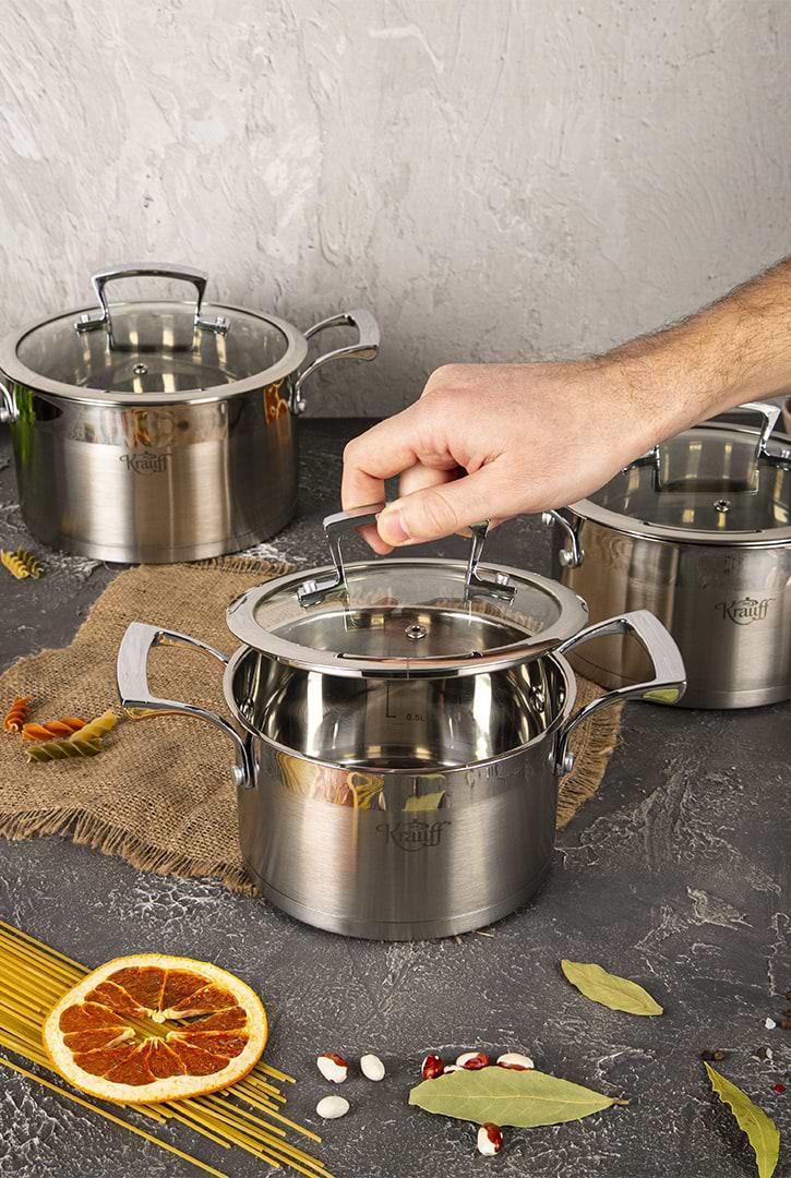 Набір кухонного посуду Krauff 6 пр. (26-295-011) - фото 6