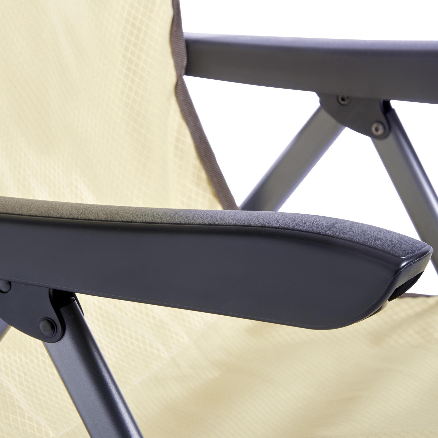 Туристичне крісло розкладне Uquip Justy XL Sand/Grey (244045) - фото 10 Туристичне крісло розкладне Uquip Justy XL Sand/Grey (244045) - фото 10