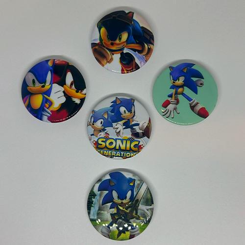 Піктограми Sonic Badges 5 шт. подарункова уп. (3763-4)