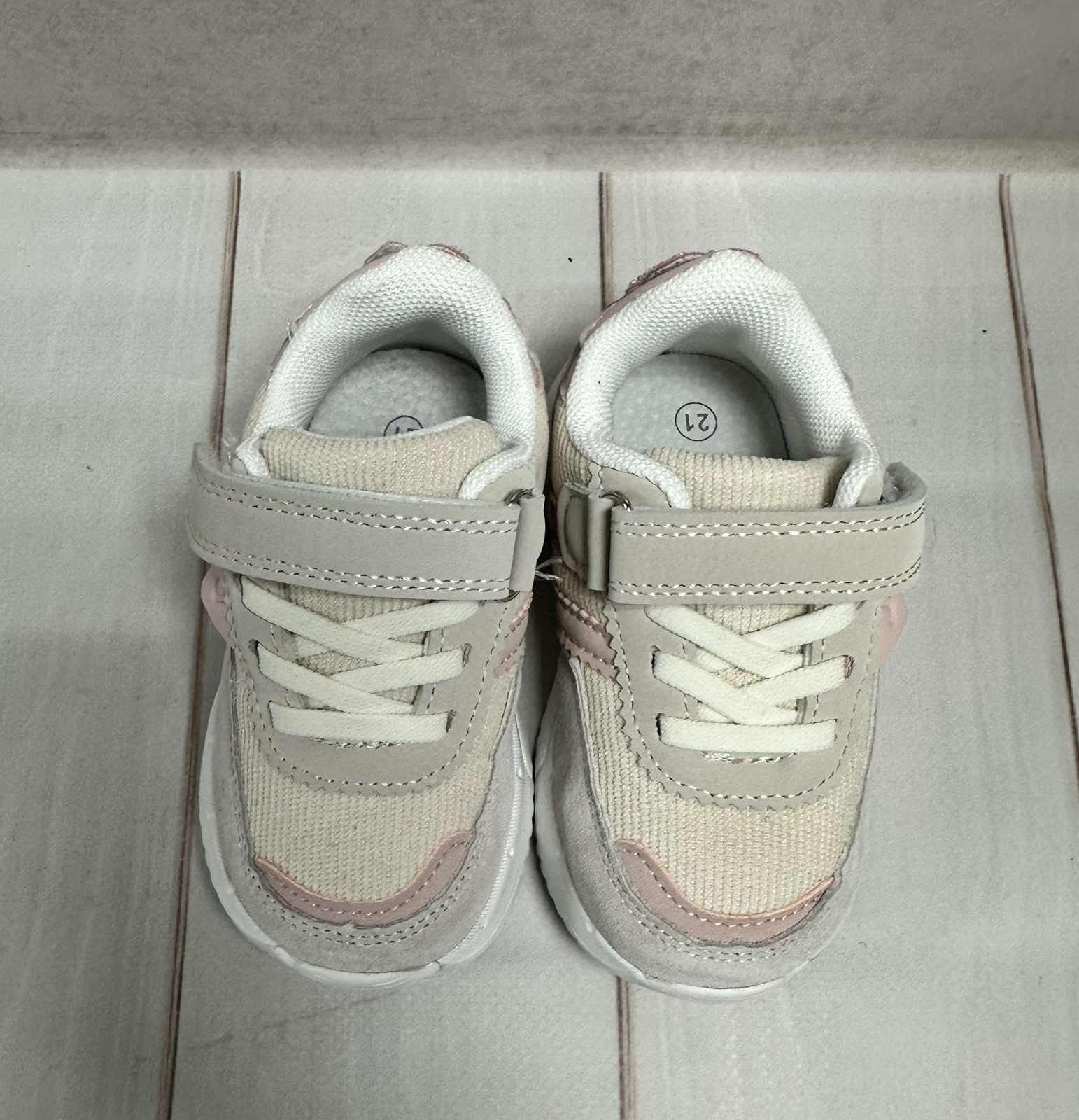 Кросівки дитячі Jong Golf на липучці р. 21 14 см Бежево-рожевий - фото 3 Кросівки дитячі Jong Golf на липучці р. 21 14 см Бежево-рожевий - фото 3