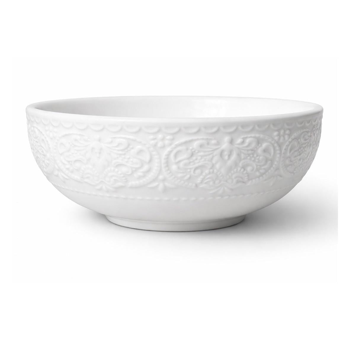 Пиала BonaDi Dentelle Blanche фарфоровая 16х5,8 см (988-515)