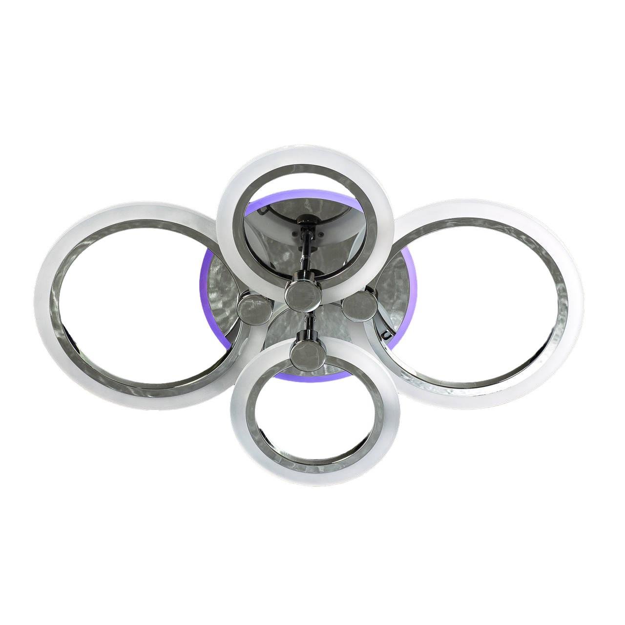 Люстра Svet SY-5333/2/2 CR/RGB с пультом 100W (2579163963)