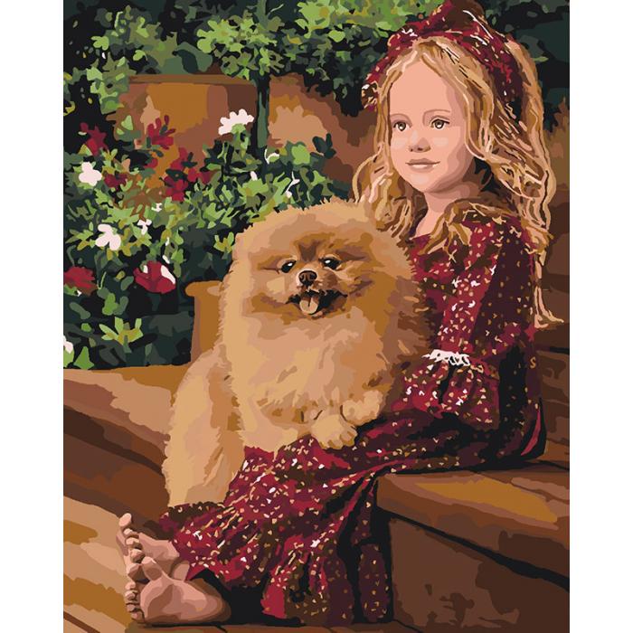 Картина по номерам Идейка Всегда вместе 40x50 см (skl-КНО2329)