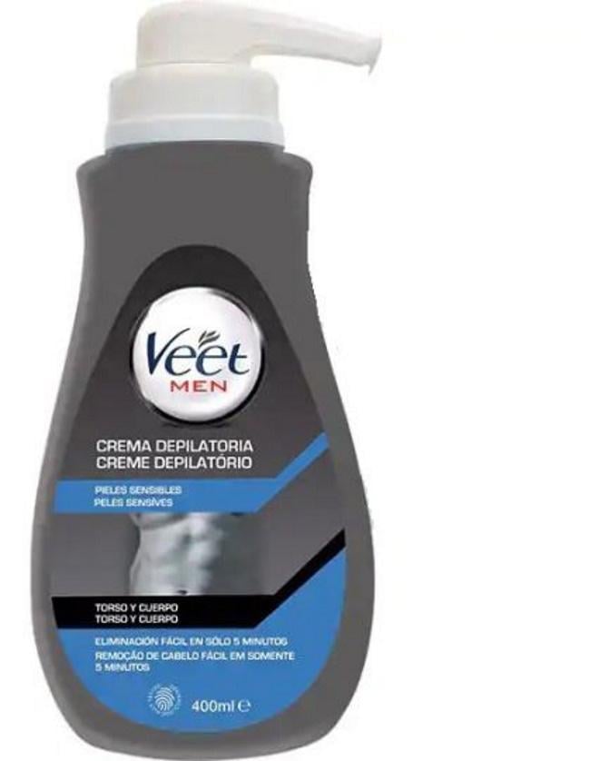 Крем для депиляции мужской Veet men Crema Depilatoria для чувствительной кожи 400 мл