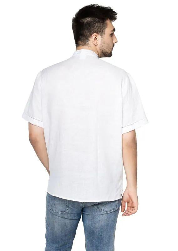 Вышиванка мужская р. 62 Белый (458) - фото 4 Вышиванка мужская р. 62 Белый (458) - фото 4