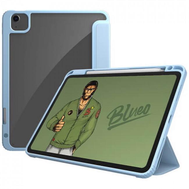 Чохол-книжка Blueo Ape Case with Leather Sheath для Apple iPad 10.2" Light Blue - фото 2