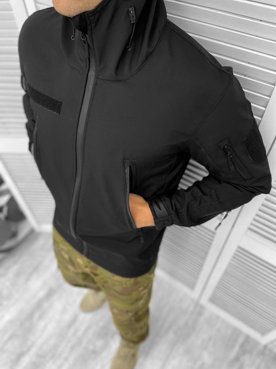 Куртка Elite Soft Shell XXL Black (12238163) - фото 2