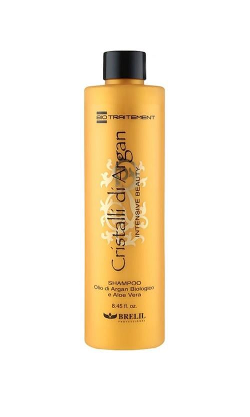 Шампунь Brelil Bio Traofferent Cristalli d'Argan Intensive Beauty зволожуючий з олією Аргани та Алое (30878) - фото 1