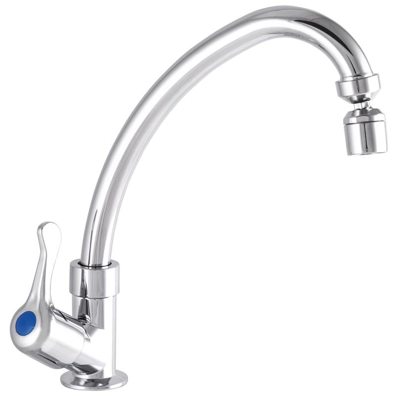 Кран для умывальника Zerix MONO ZX2861 на одну воду Хром (81073)