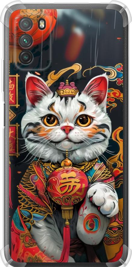 Чохол на Xiaomi Poco M3 China Cat v2 (6135sp-2200-42517)