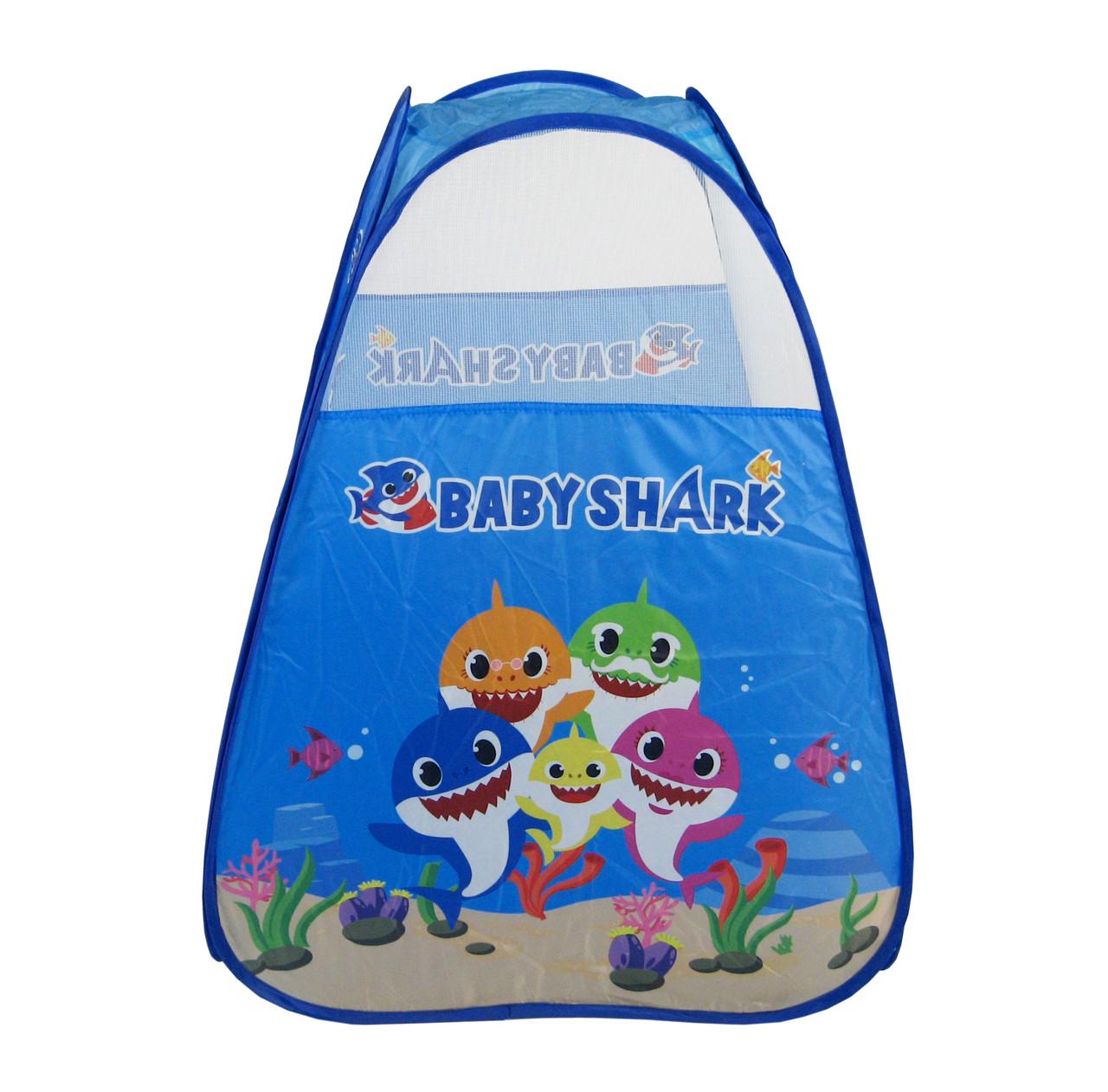 Намет дитячий 888-029 Baby Shark пірамідка в сумці - фото 2 Намет дитячий 888-029 Baby Shark пірамідка в сумці - фото 2