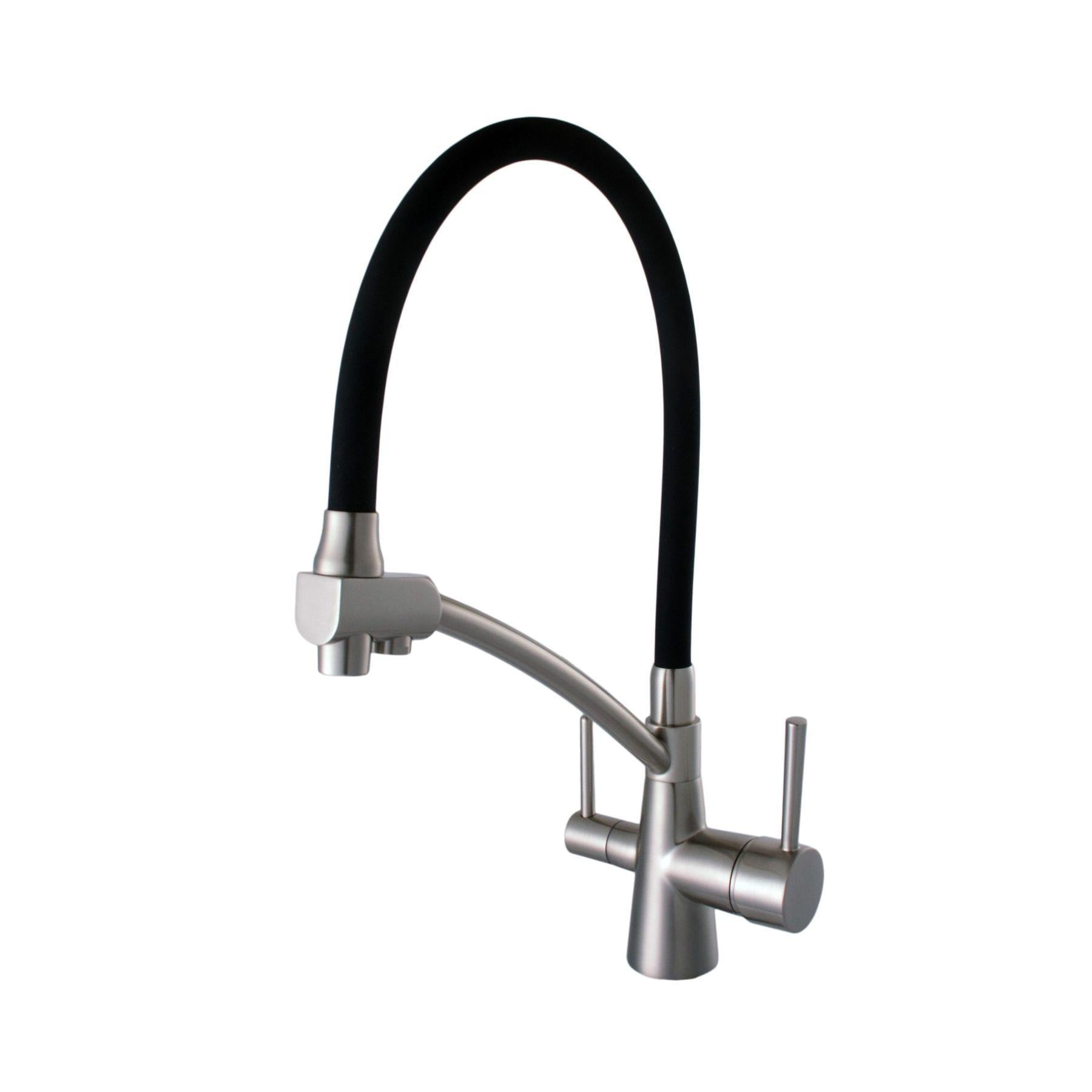 Смеситель для кухни под осмос Globus Lux LAZER GLLR-0700-8-STSTEEL (21322994)