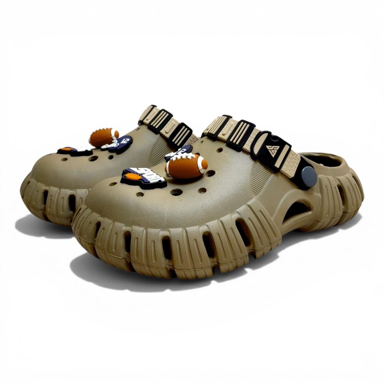 Сабо підліткові GIPANIS р. 37 23 см Темно-бежевий (2999250133)