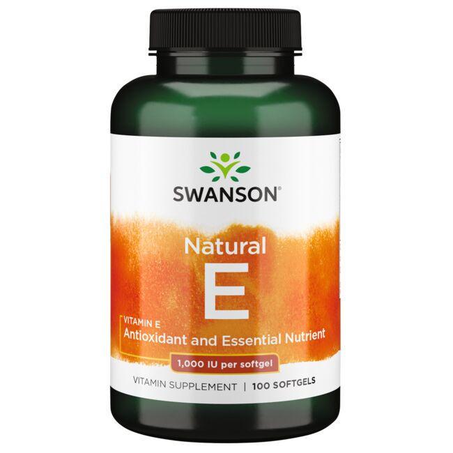 Витамин E Swanson Vitamin E 1000 IU (671 mg) Natural 100 Caps Витамин E Swanson Vitamin E 1000 IU (671 mg) Natural 100 Caps