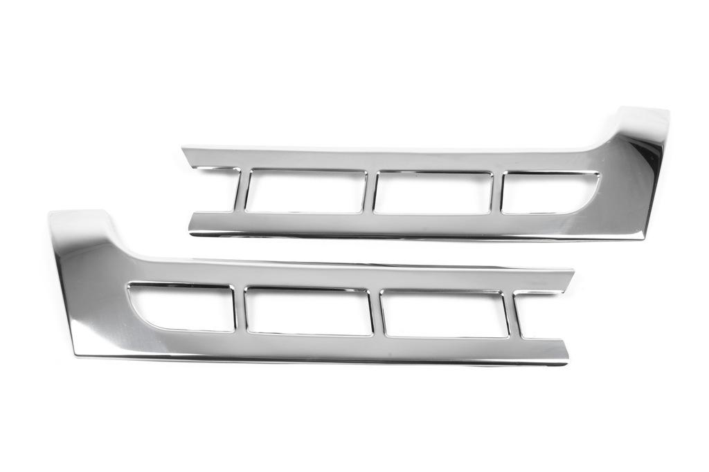 Накладки на решетку Carmos для Volkswagen T5 2010-2015 гг. нержавеющая сталь Хром