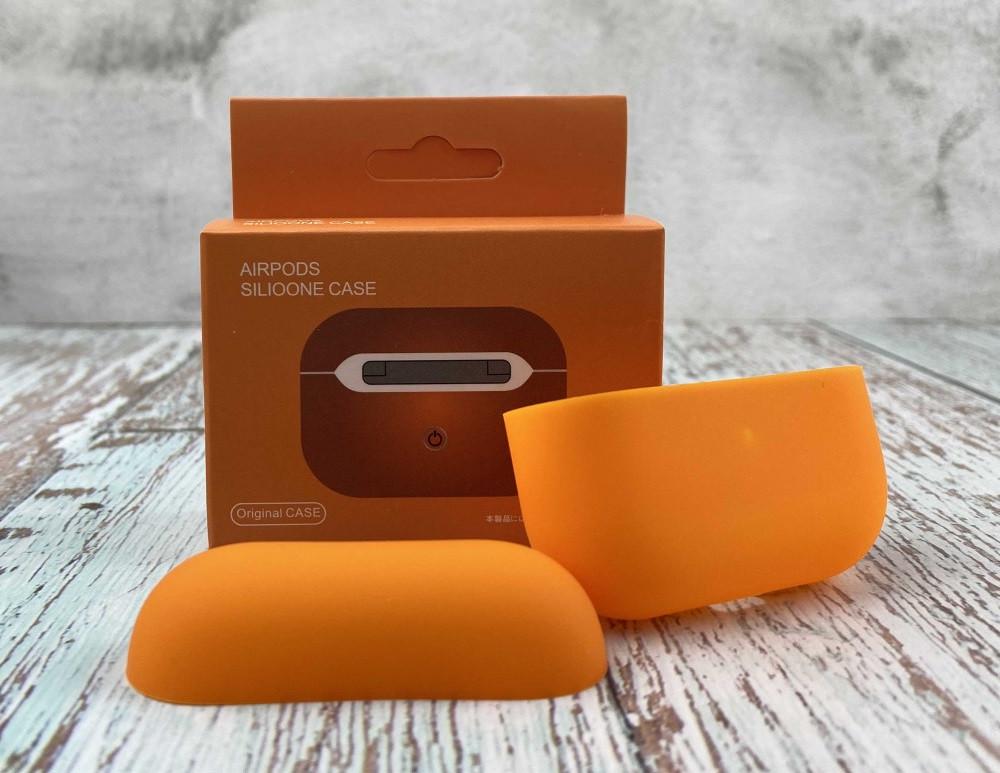 Силіконовий чохол для навушників AirPods Pro Orange