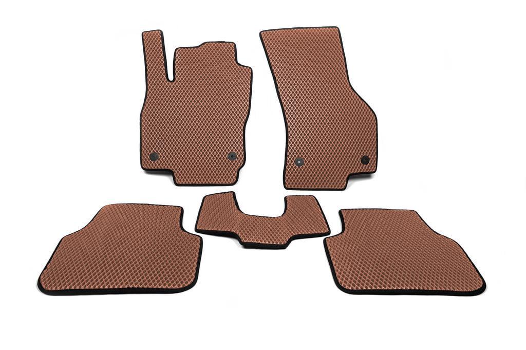 Коврики EVA Digital Designs для Skoda Octavia III A7 2013-2019 гг. этилвинилацетат Коричневый Коврики EVA Digital Designs для Skoda Octavia III A7 2013-2019 гг. этилвинилацетат Коричневый