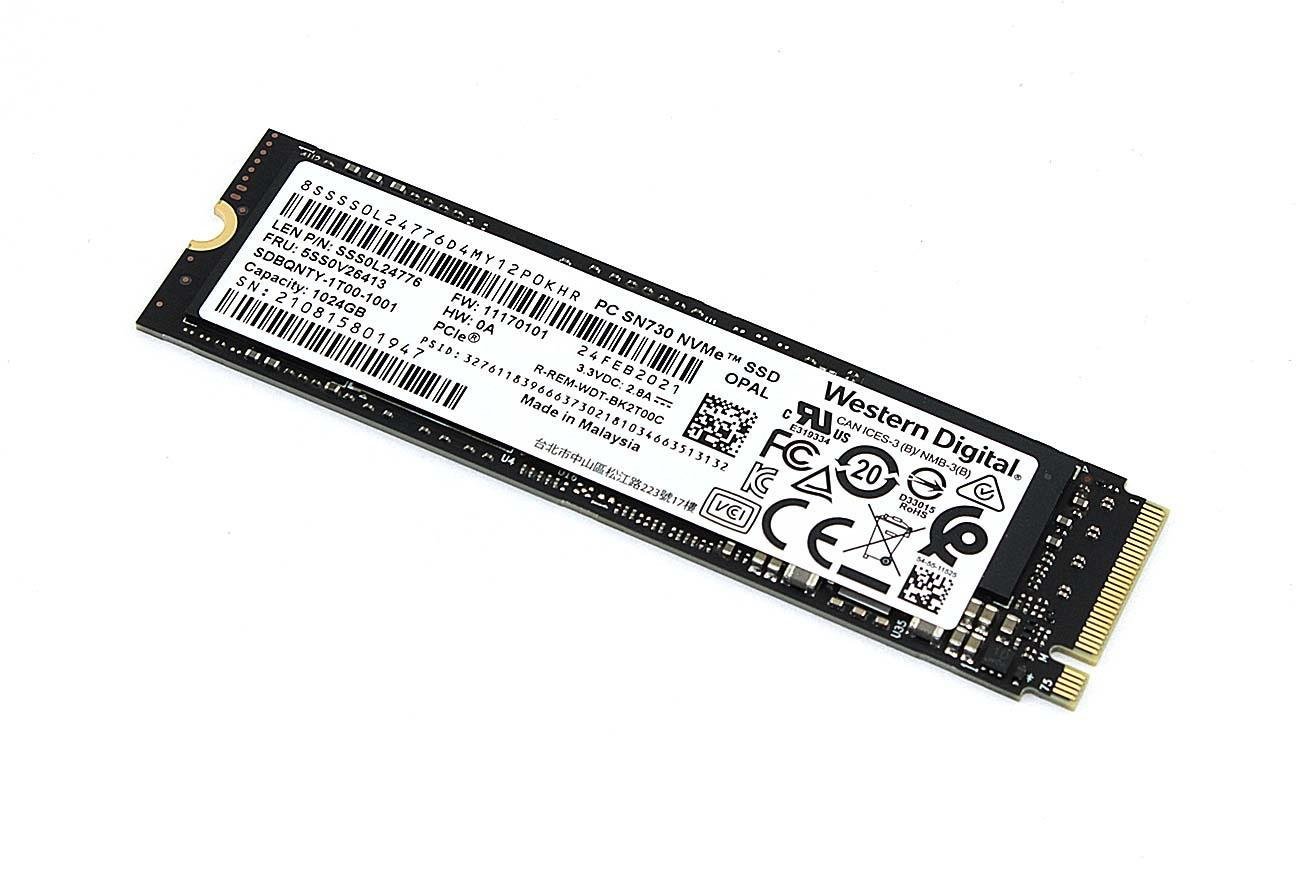 SSD-диск Western Digital SN730 NVMe PCIe 1024 Gb (086430)