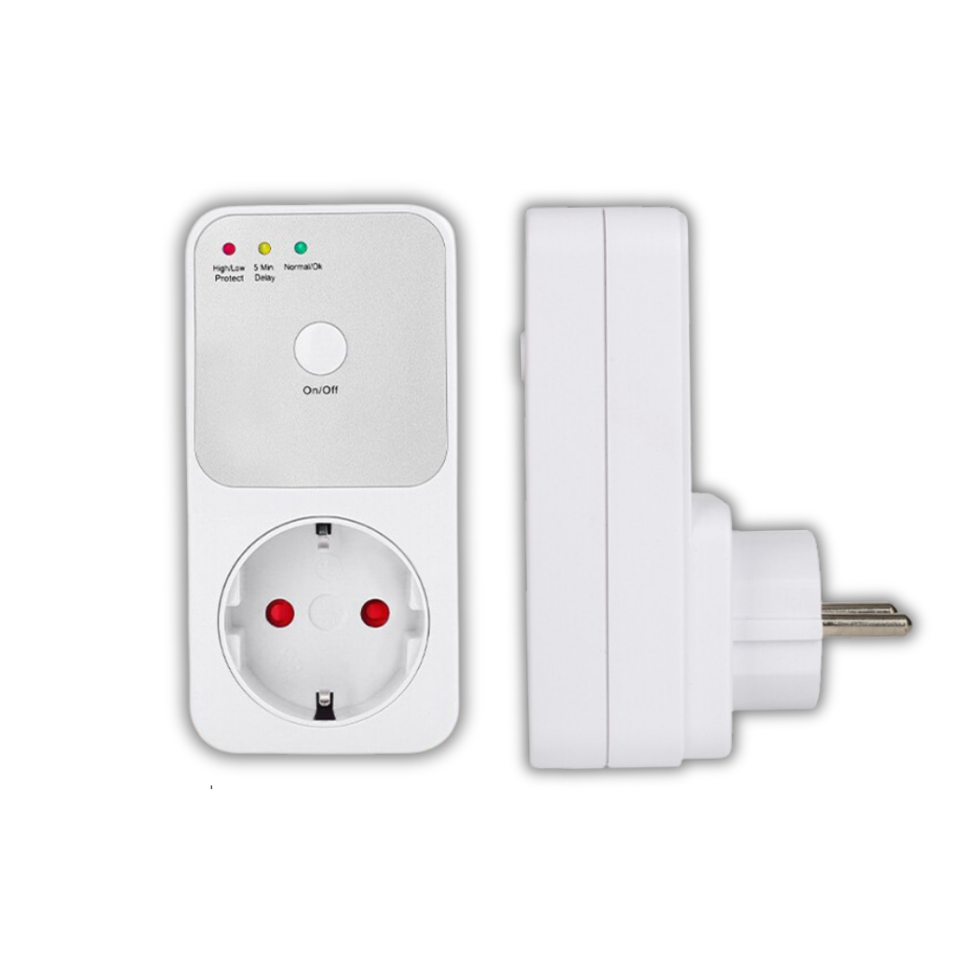 Реле напряжения защитное в розетку 175 В~260 В (29545247) - фото 4