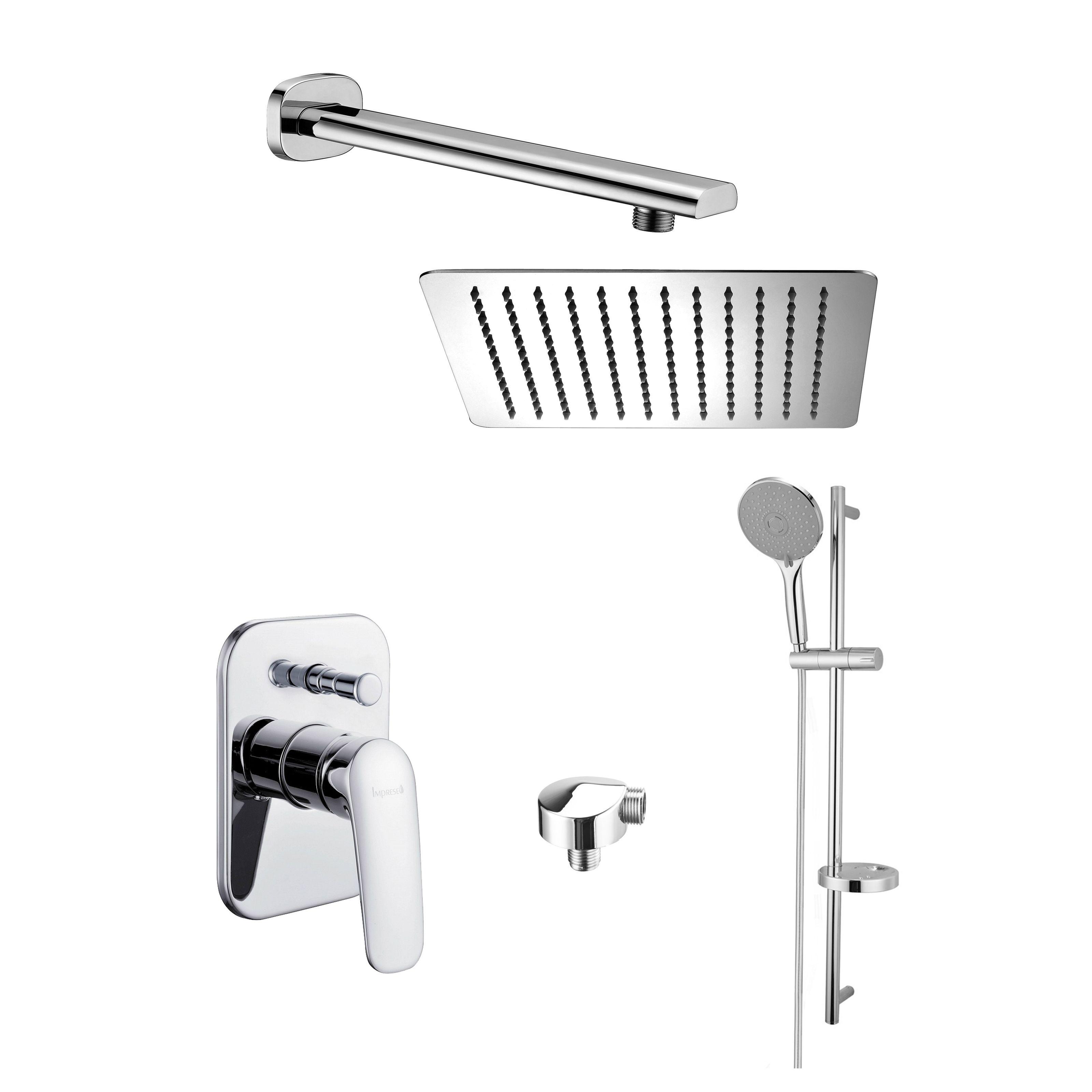 Душова система прихованого типу Imprese PRAHA new SET20220105 Хром (132565)
