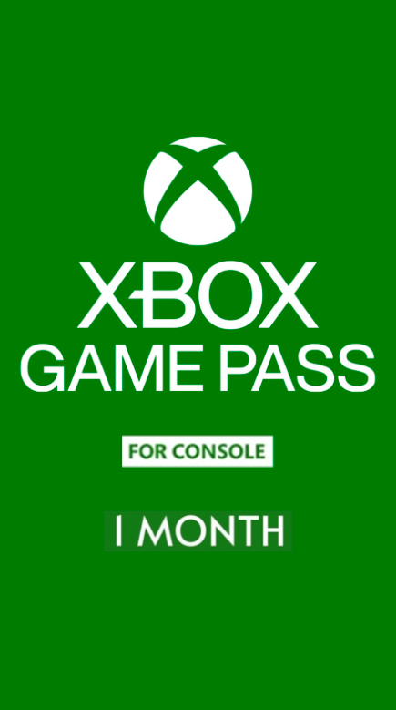 Підписка Xbox Game Pass для Console на 1 місяць для всіх регіонів і країн (000013)