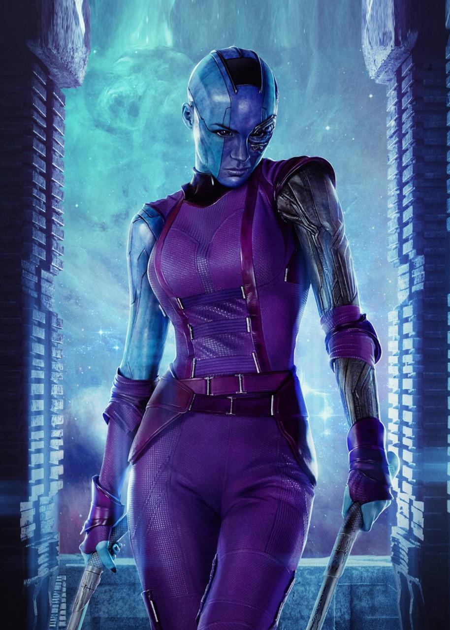 Картина постер Gee! Guardians of the Galaxy Стражи Галактики Небула 40х60 см GG.09.072