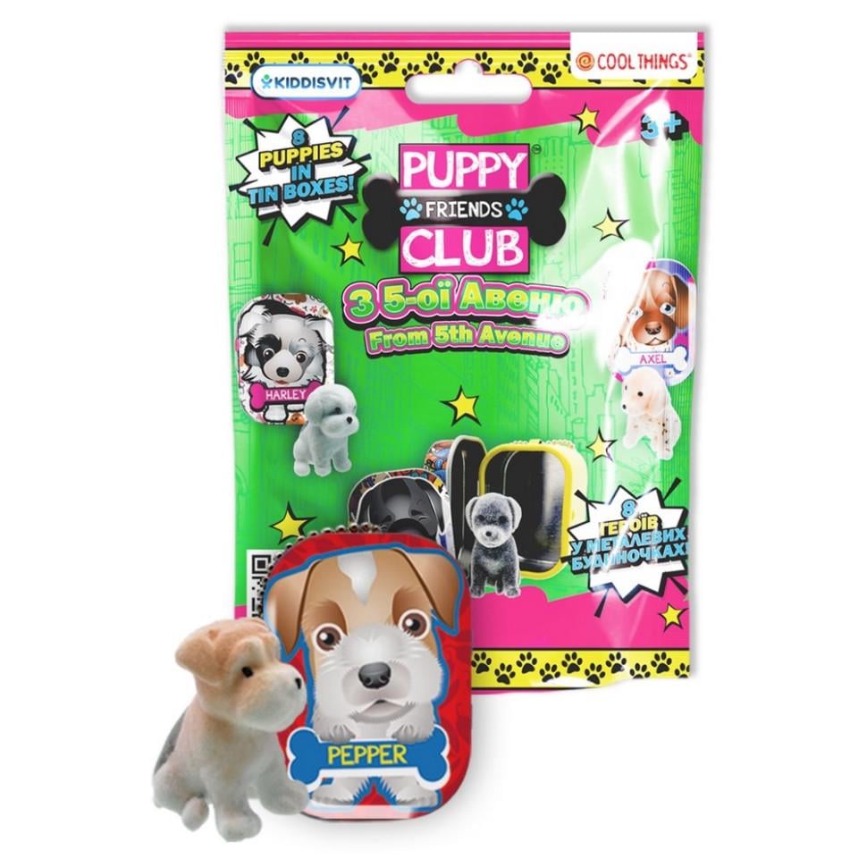 Фигурка-сюрприз Cool Things Щенки из 5-й Авеню серии Puppy Club Зеленый (IF-174-F-594)