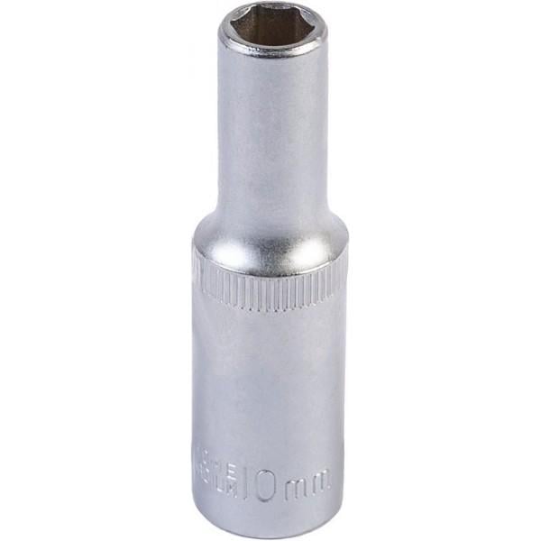 Насадка торцевая 6-гранная удлиненная MasterTool GM CRV 1/2" 10 мм (78-0510)
