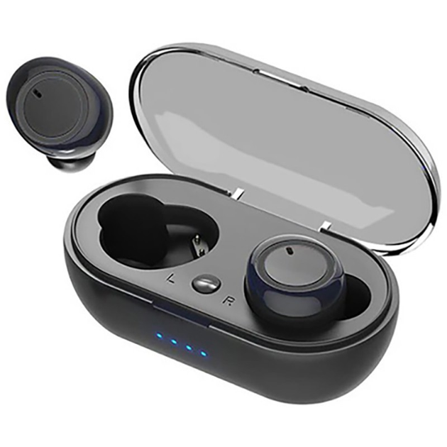 Наушники беспроводные TWS Y50 Black (17634) - фото 2 Наушники беспроводные TWS Y50 Black (17634) - фото 2