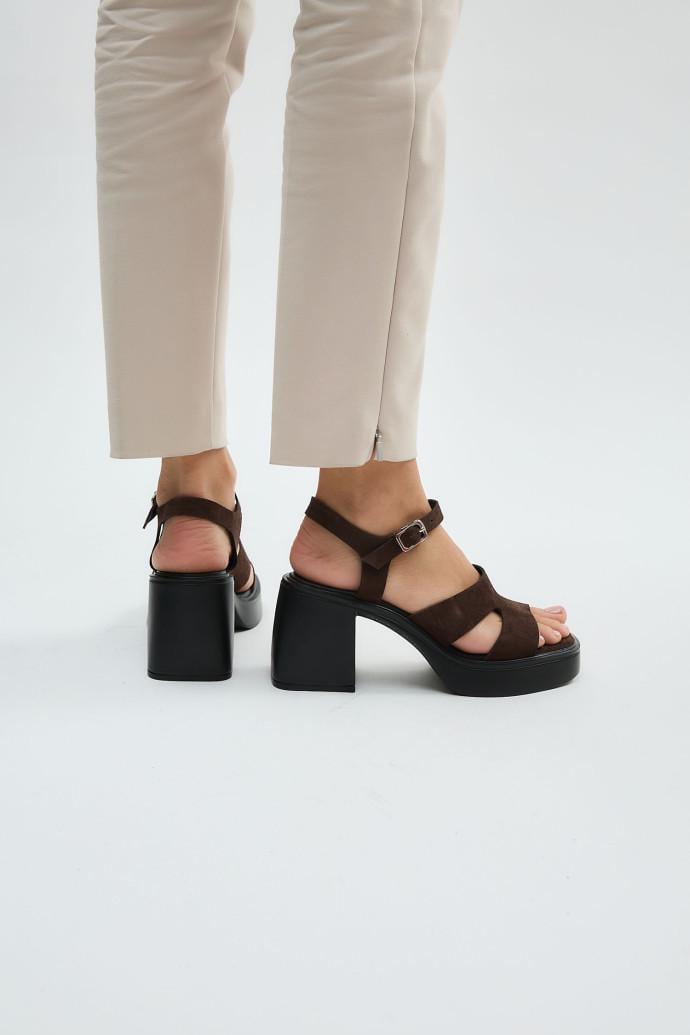 Босоножки женские Fabio Monelli 201748 р. 41 Коричневый (21607_41) Босоножки женские Fabio Monelli 201748 р. 41 Коричневый (21607_41)