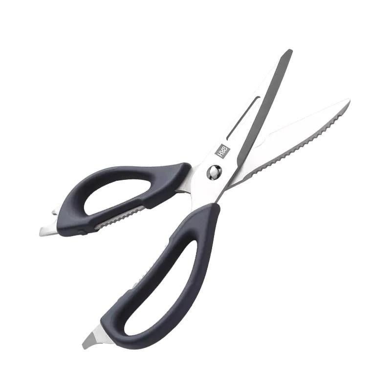 Кухонні ножиці HuoHou Multifunctional Kitchen Scissors Black (44651)